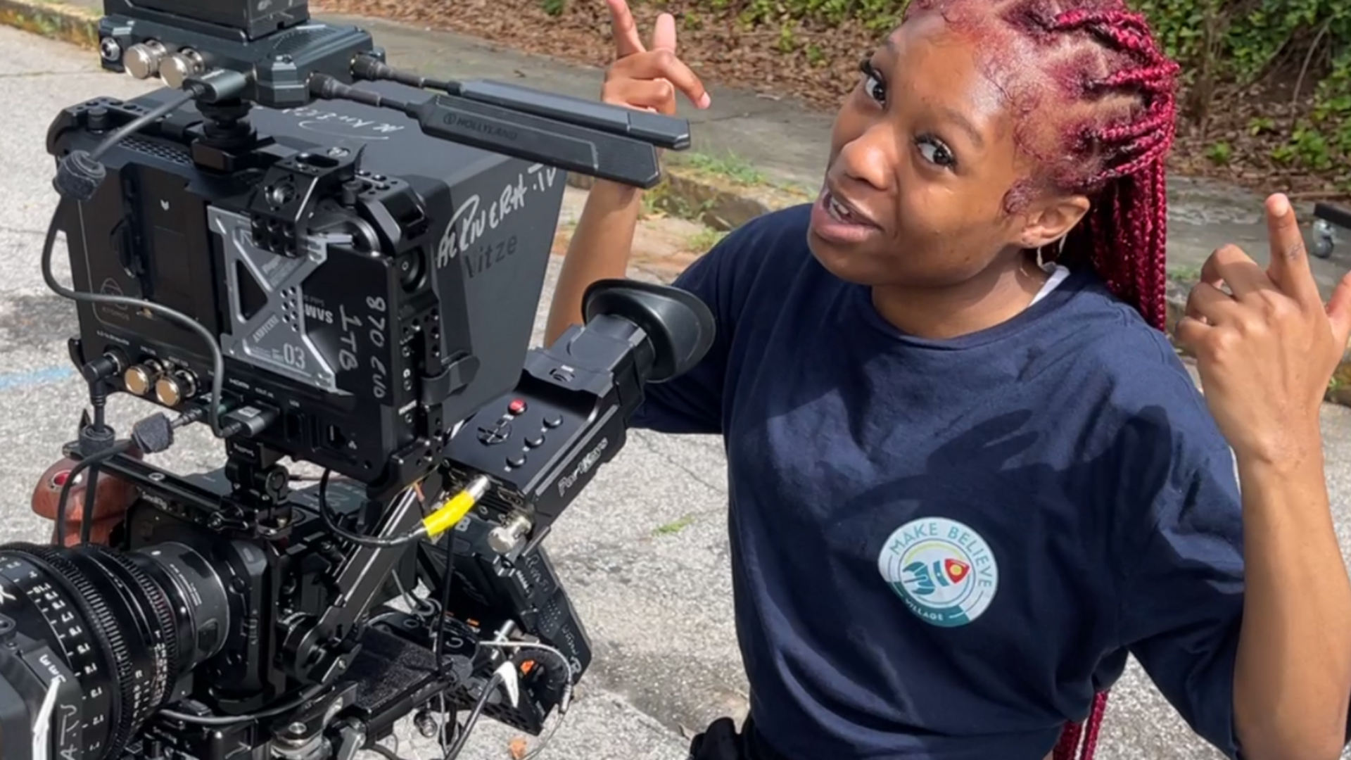 Make Believe Village youth filmmaking program